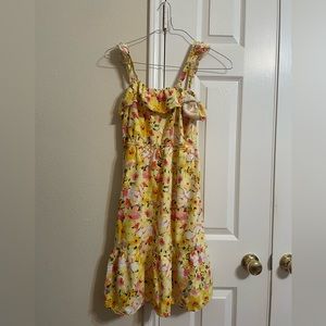 Lauren Conrad Yellow Floral Dress